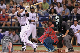 Illustration for article titled Double-Booked Tropicana Field Holds First Haunted House World Series